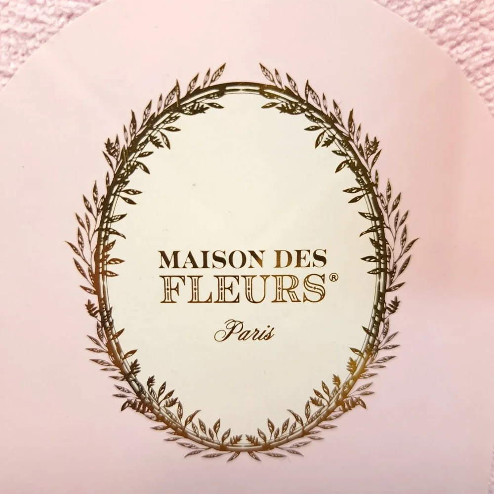 Maison Des Fleurs Terry Hair Drying 2 Piece Pillowcase/Scrunchie NWT 20 X 30 in‎